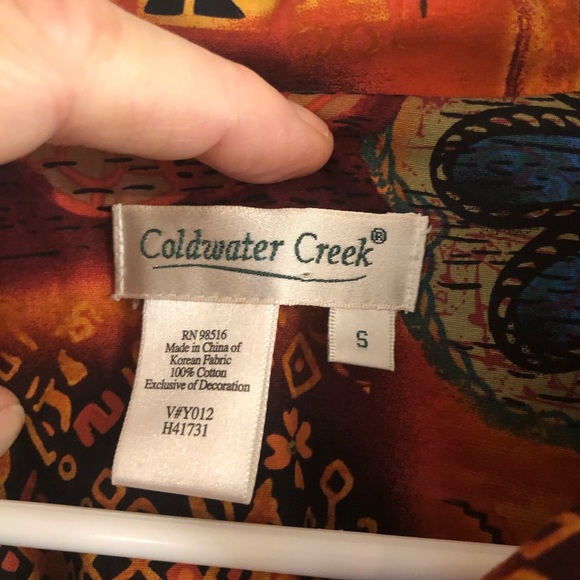 Coldwater Creek button up - Picture 5 of 15